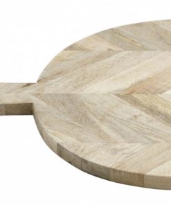 Chopping board, herringbone, wood, S