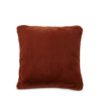 Lexington Faux Fur/Recycled Polyester Viscose Pillow Cover, brown