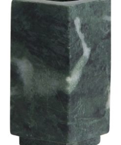 HAIDA candleholder L, green marble