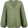 Aurora sweater, moss green