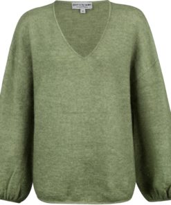 Aurora sweater, moss green