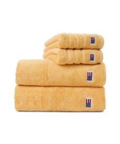 Lexington håndklær, sunny yellow 30x50 cm