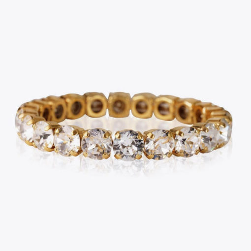 Gia stretch bracelet, crystal