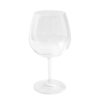 Caspari Acrylic 23oz Red Wine Glass in Crystal Clear