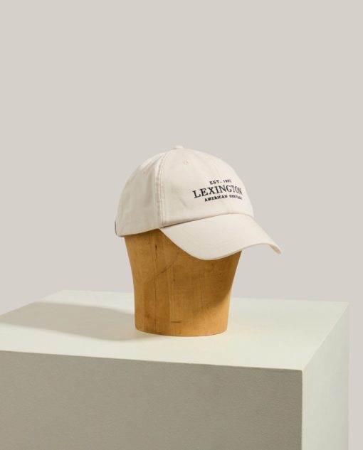 Lexington Yeaton cap, offwhite