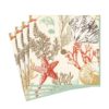 Caspari Marine Study Paper Luncheon Napkins in Ivory