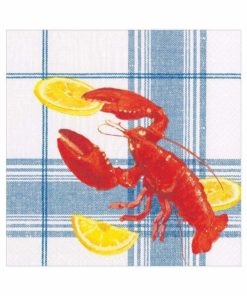 Caspari Lobster Bake Paper Luncheon Napkins
