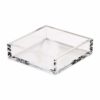 Caspari Acrylic Luncheon Napkin Holder in Crystal Clear