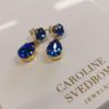 Caroline Svedbom Mini drop earrings - øredobber -  sapphire