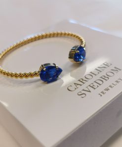 Mini drop bracelet, sapphire