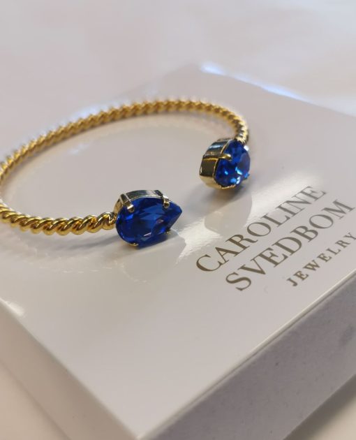 Mini drop bracelet, sapphire