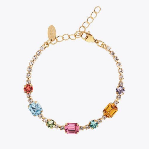 Corinna bracelet, rainbow