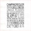 Servietter - campingregler