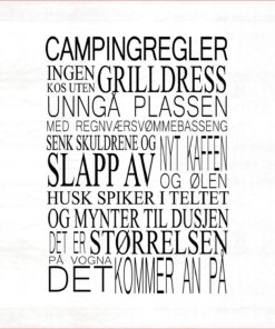 Servietter - campingregler