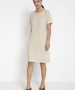 KAliny Dress, Light Sand Linen