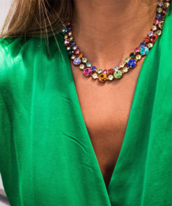 Pomona necklace, rainbow