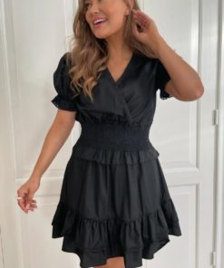 FORHÅNDSBESTILLING Nanna dress, black