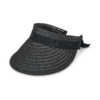 Day Straw Visor, black