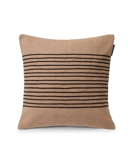 Lexington Deco Striped Cotton Canvas Pillow Cover