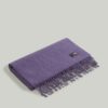 Lexington Massachusetts Recycled Wool Blend Scarf, Lilac melange