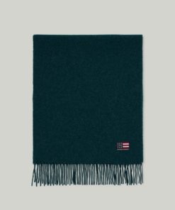 Lexington Massachusetts Recycled Wool Blend Scarf, Green