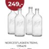 4 x norgesflasken 750ml