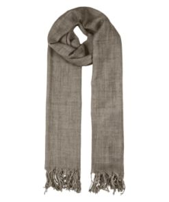 Basic tt wool scarf, walnut