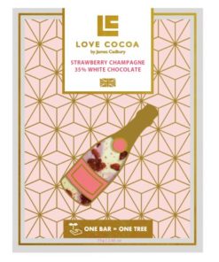 Love Cocoa White Chocolate`Strawberry Champagne`