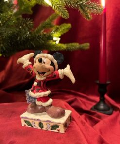 Mickey Mouse Mini Christmas Figurine