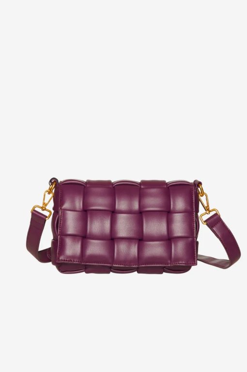 Brick bag, dark purple
