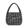 Day Woolen Bouclé XSmall Shopper, black