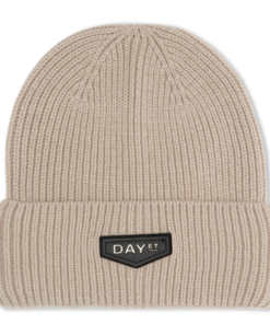 Day Logo Patch Knit Hat, light taupe