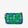 Brick multi bag, blue/green mix