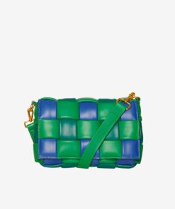 Brick multi bag, blue/green mix