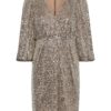 Yassteel 3/4 dress, silver