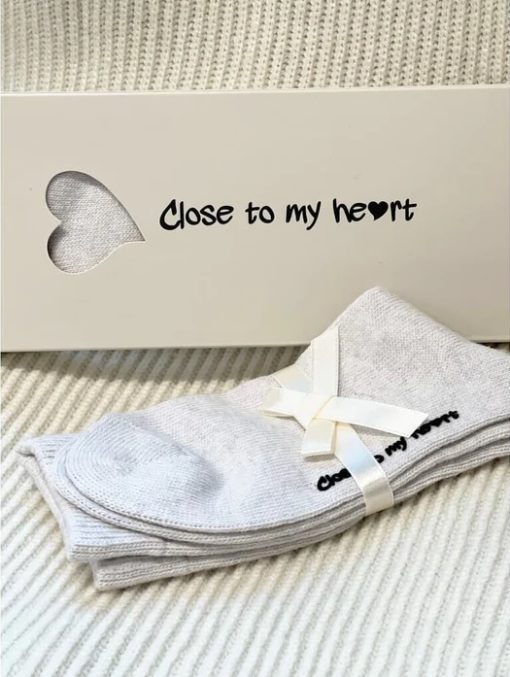 Close to my heart capri socks, april moon