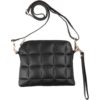 Quilted Clutch, black