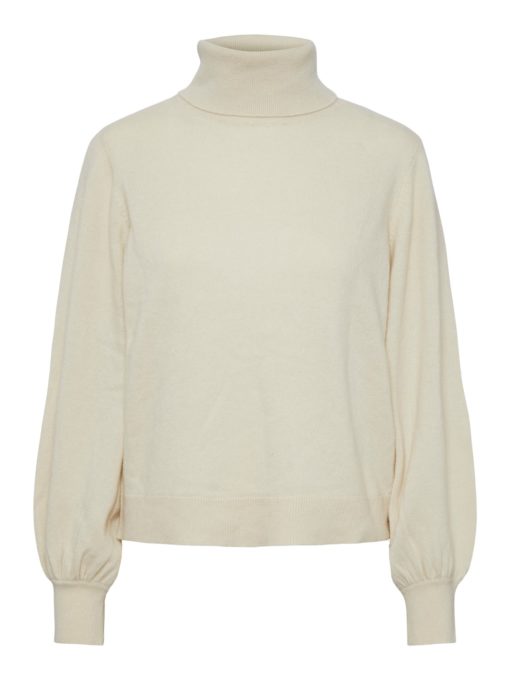 Y.A.S Yashug cashmere mix, rollneck knit - genser - birch