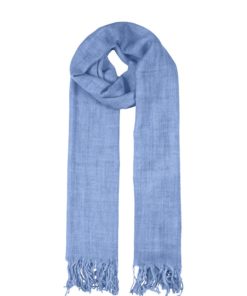 basic tt wool scarf, placidblue
