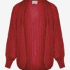 Joseph cardigan solid, dark red