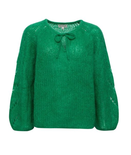 Astha sweater, kelly green