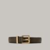 Lexington Leather Belt, green