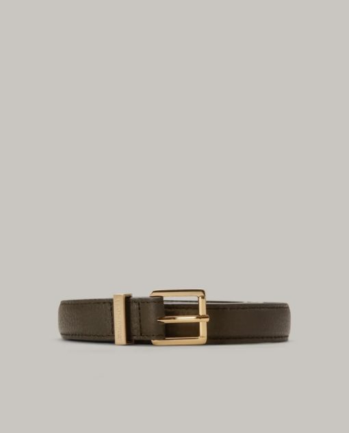 Lexington Leather Belt, green