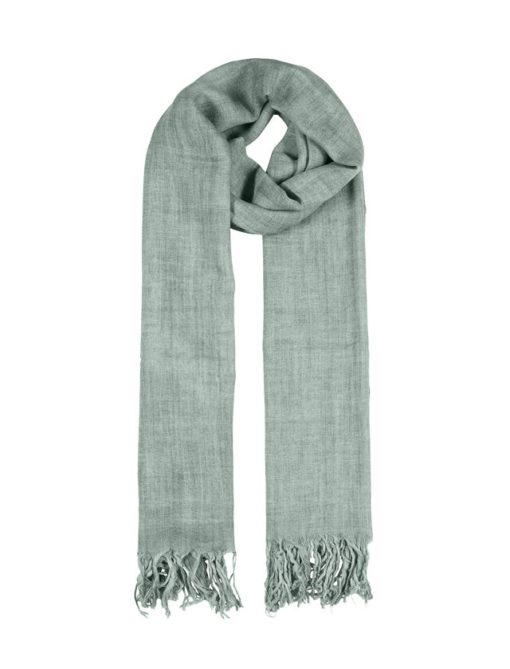 basic tt wool scarf, granite