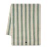 Lexington Striped Cotton/Jute Runner white/green