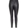 Lake imitation leather pants