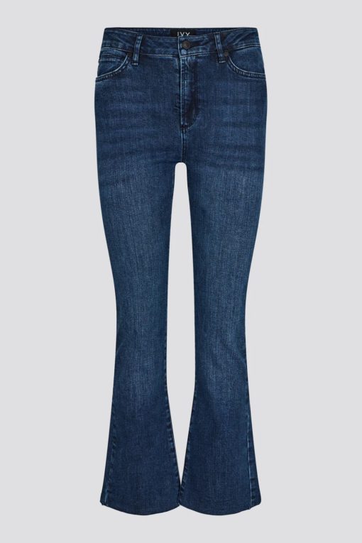 IVY copenhagen - Johanna jeans wash dark daytona, denim blue - dongeribukse