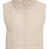 Kaffe Karollie waist coat - vest - feather gray