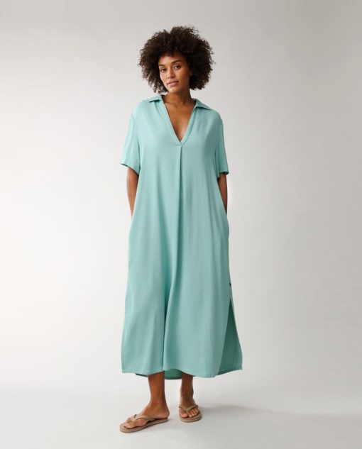 Lexington Mia Long Kaftan, light green