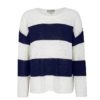 Lennon Sweater, soft white/navy
